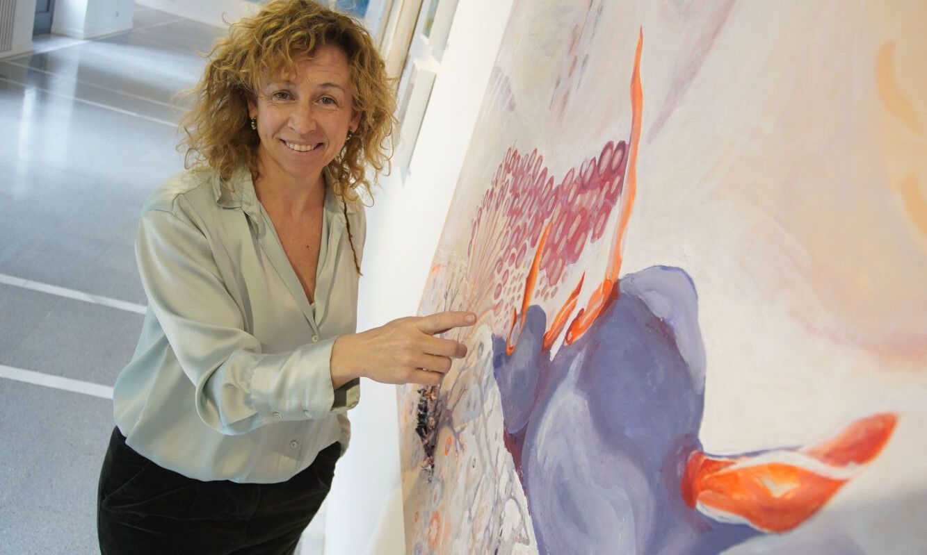 2025 03 17 17 03 2025 La cassanenca Anna Roser exposa a la Mercè